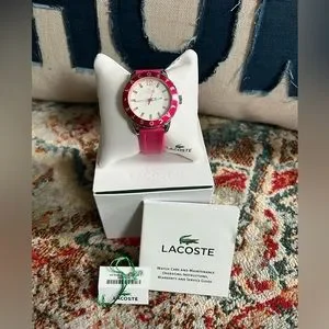 NWT Lacoste Red Watch Lacoste Men main image 3